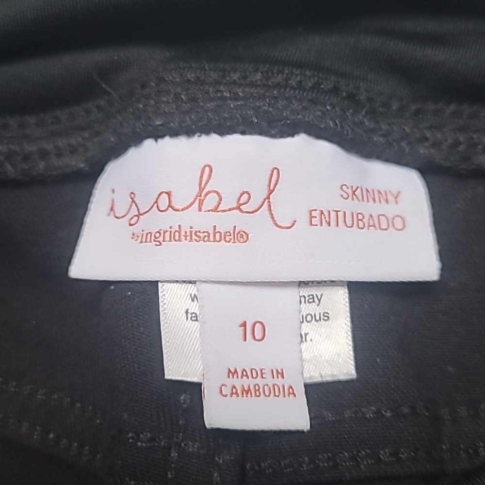 Isabel Maternity Black High-Waist Skinny Jeggings - Picture 6 of 6
